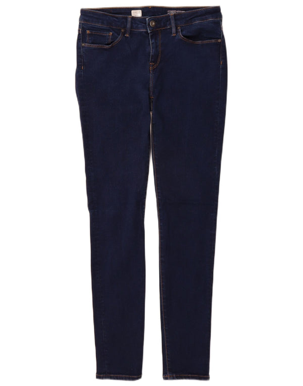Damskie jeansy Jeggings Tommy Hilfiger Como LW W28 L32 Granatowa bawełna