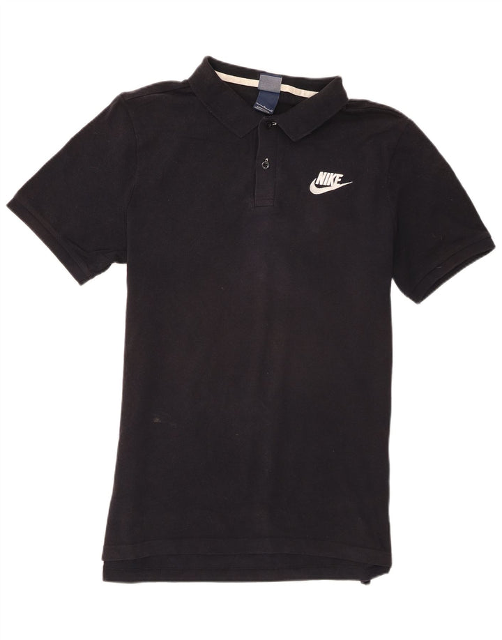 Męska koszulka polo Nike, duża, granatowa, bawełniana