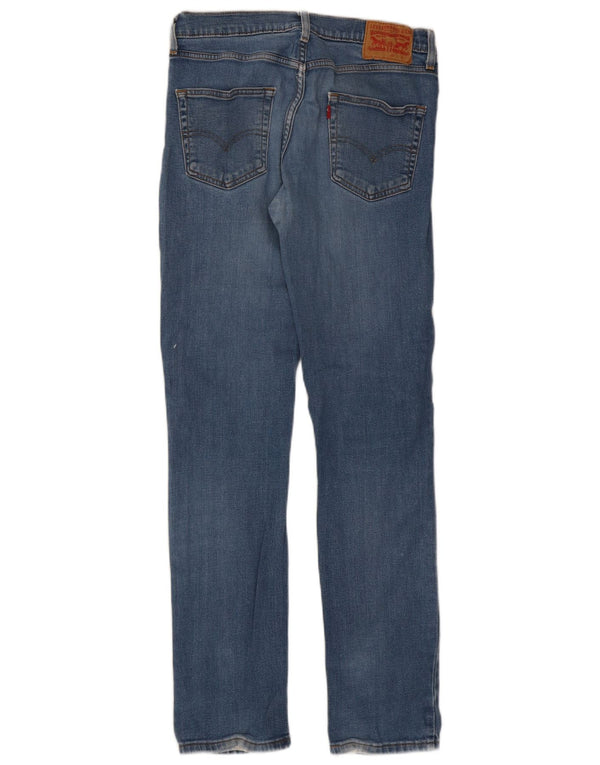 Męskie jeansy Levi's 511 Slim W32 L34 Niebieska bawełna