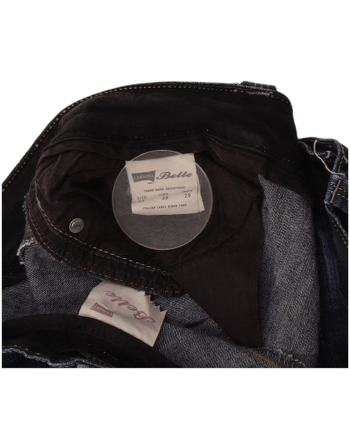 Damskie jeansy Carrera Slim IT 44 Medium W29 L32 Granatowa bawełna