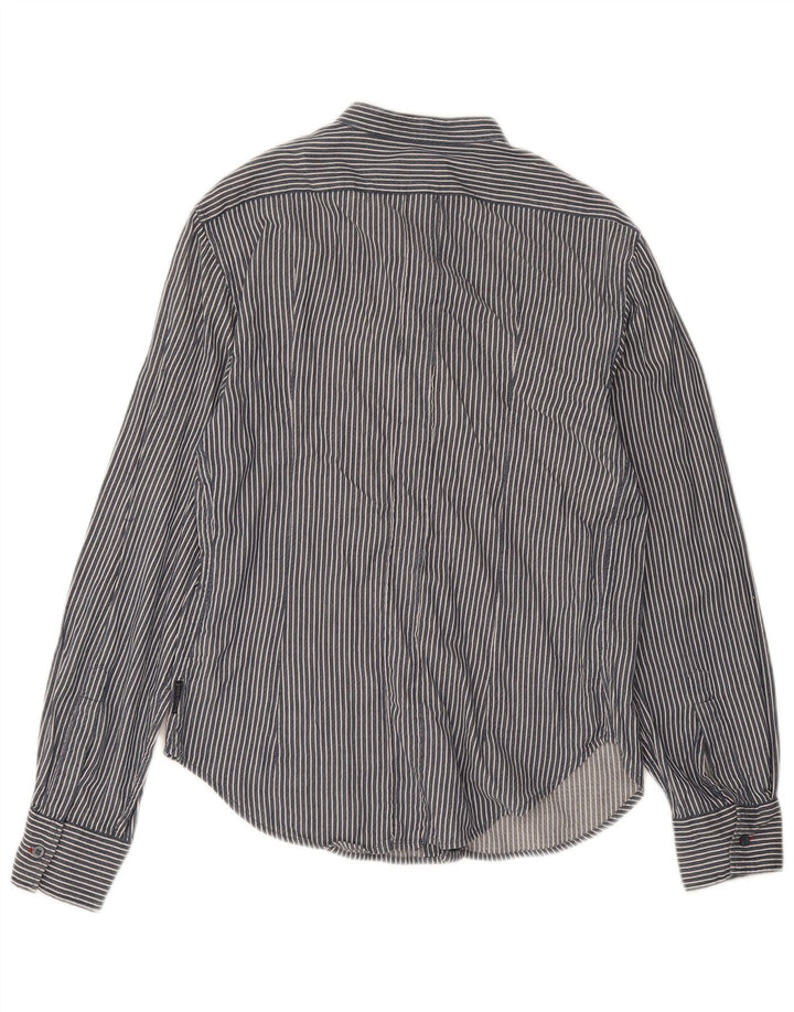 Koszula męska Armani Jeans, duża, bawełniana w granatowe paski