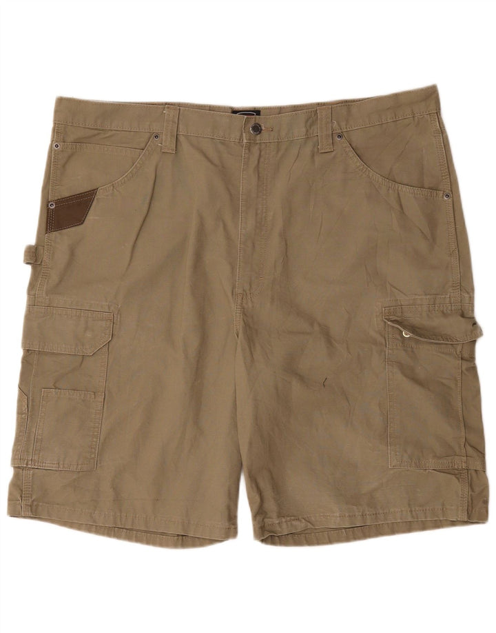 Męskie spodenki cargo Wrangler W42 2XL, bawełna khaki