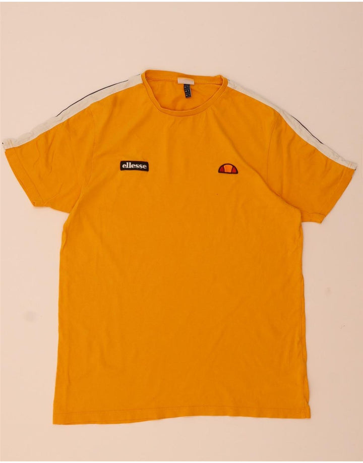 T-shirt męski Ellesse, duży, żółty, blok kolorów