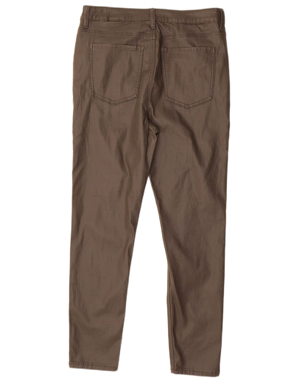 Marks & Spencer Damskie spodnie typu skinny casual UK 16 Large W32 L28 Khaki