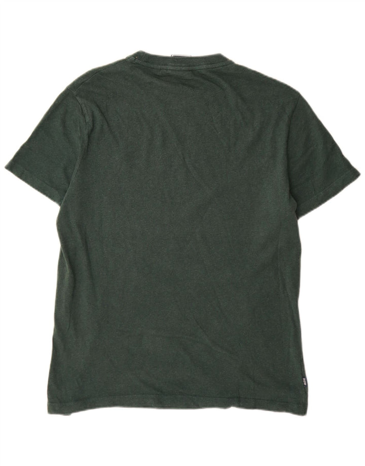 T-shirt męski Superdry, bawełniany, średni zielony