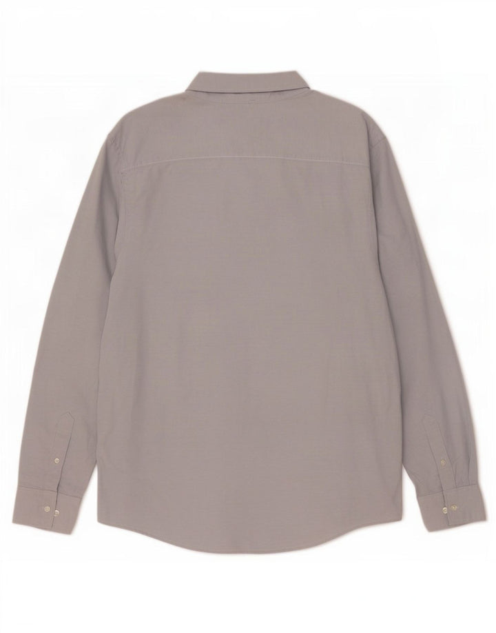 Koszula męska Penguin Heritage Slim Fit 2XL, niebieska, bawełniana