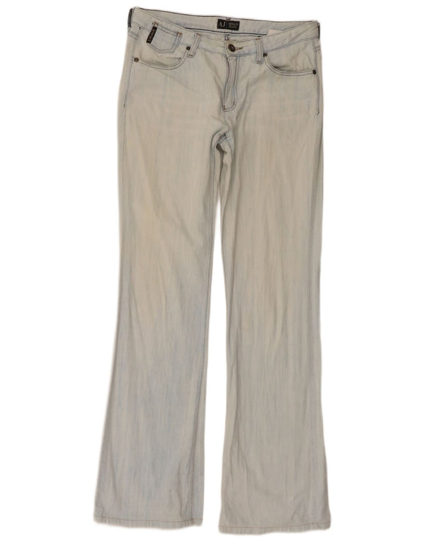 Damskie jeansy Bootcut ARMANI W29 L32 Niebieskie