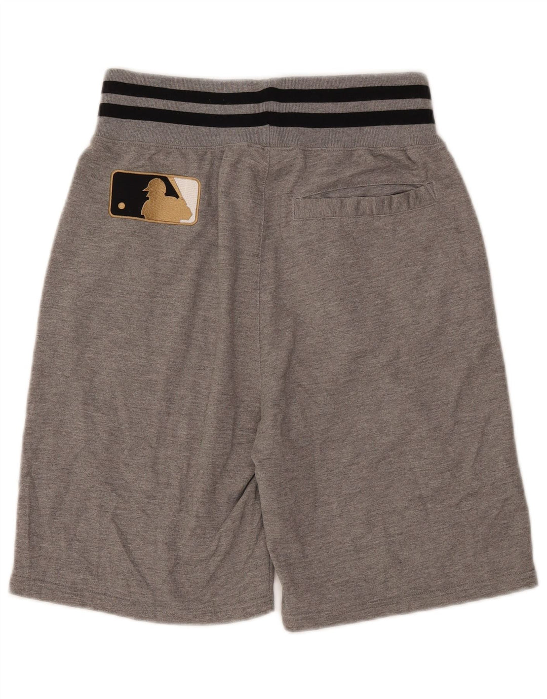 COOPERS TOWN Mens Graphic Sport Shorts Small Grey Polyester