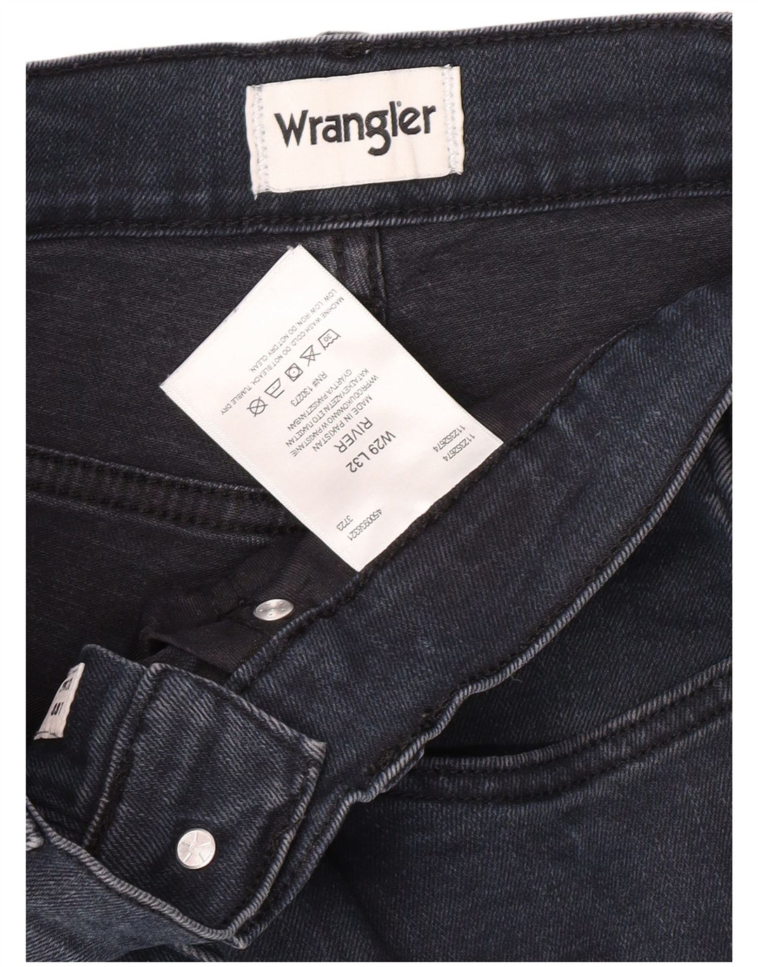 Męskie jeansy WRANGLER River Slim W29 L29 Granatowe, bawełniane
