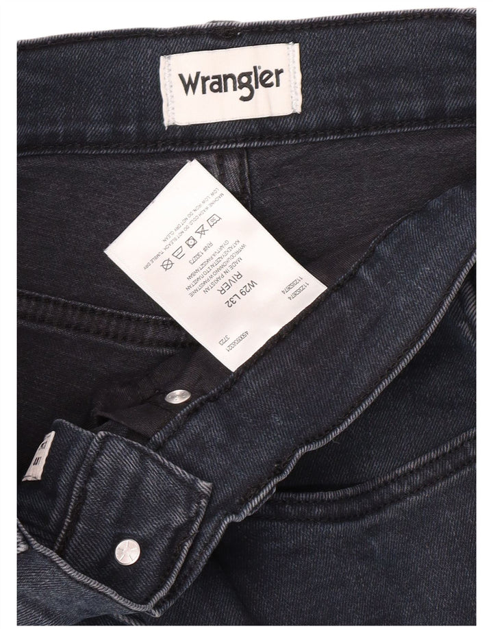Męskie jeansy WRANGLER River Slim W29 L29 Granatowe, bawełniane