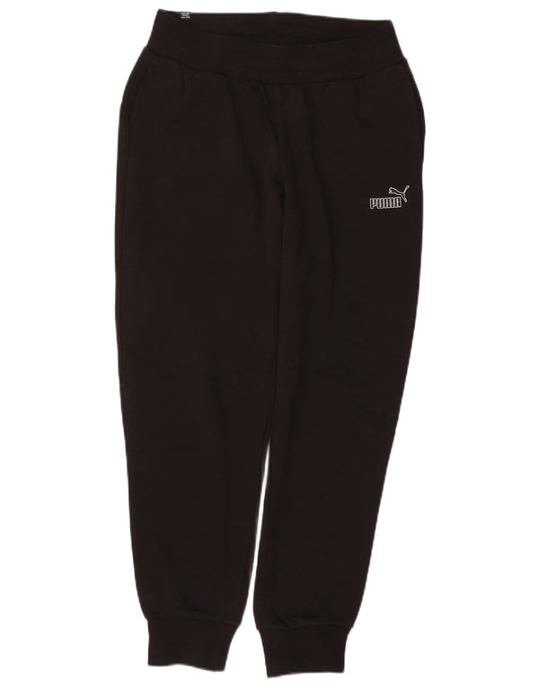 Damskie spodnie dresowe Puma Joggers UK 14 Średnia czarna bawełna