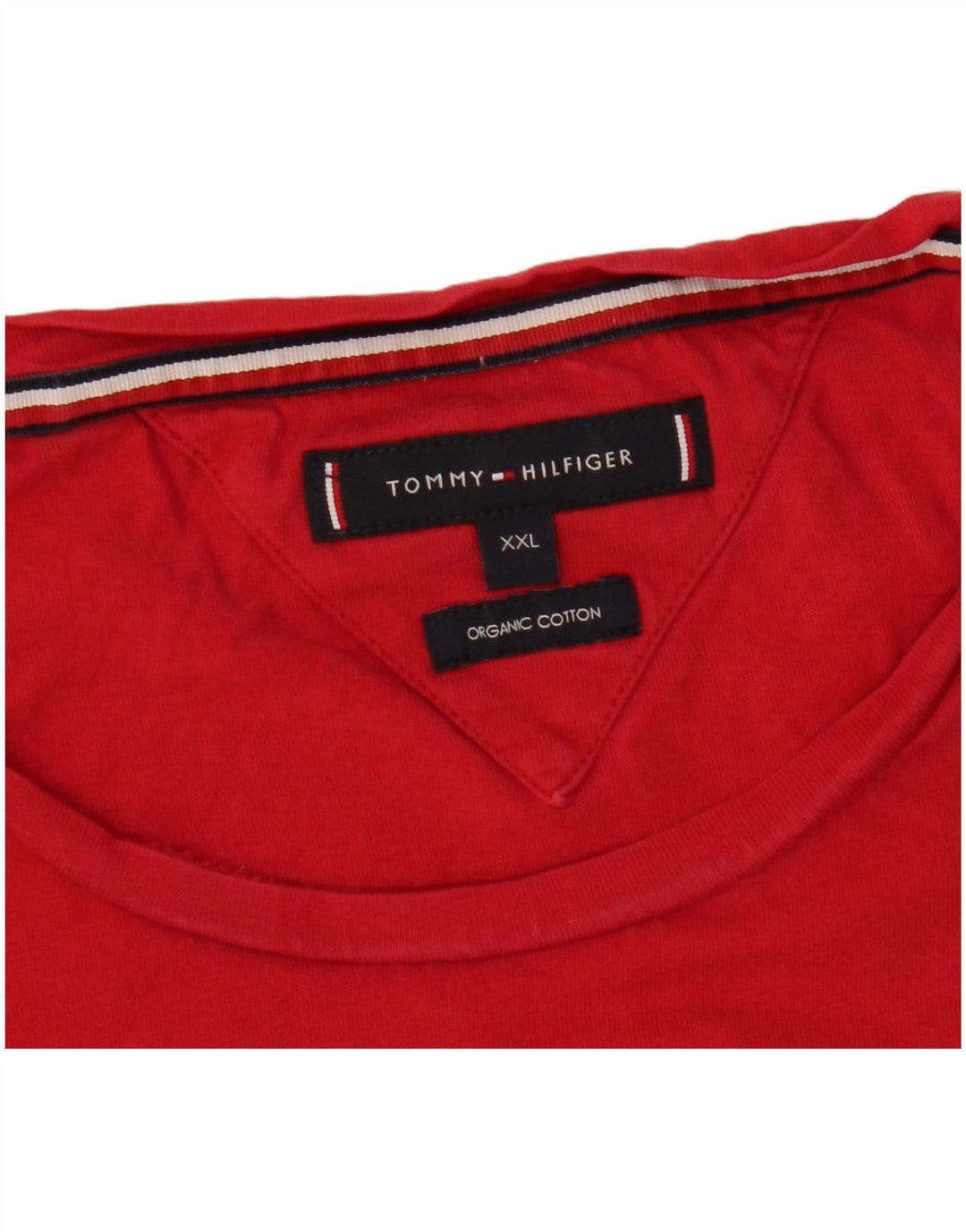 Tommy Hilfiger Damskie UK 20 2XL Czerwona bawełna
