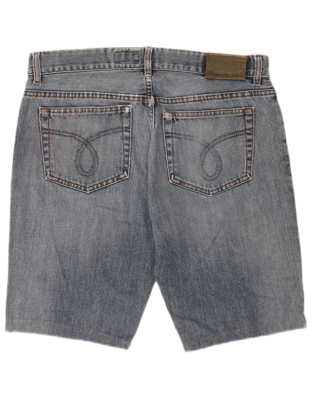 Męskie spodenki jeansowe Calvin Klein W34, duże, niebieskie, bawełniane