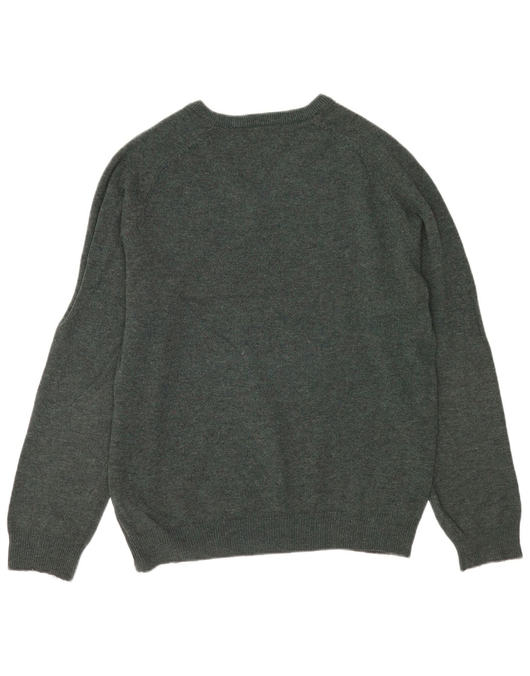 Marks & Spencer Damski sweter oversize z dekoltem w kształcie litery V, UK 16, duży zielony