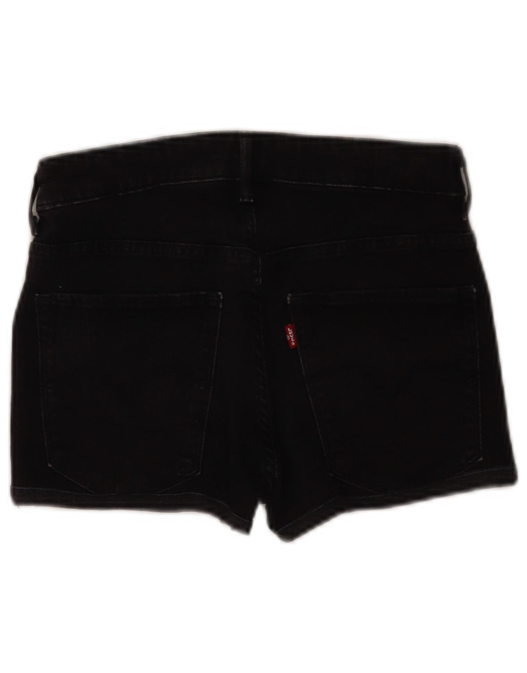 Damskie spodnie dżinsowe Levi's W28 Średnia czarna bawełna