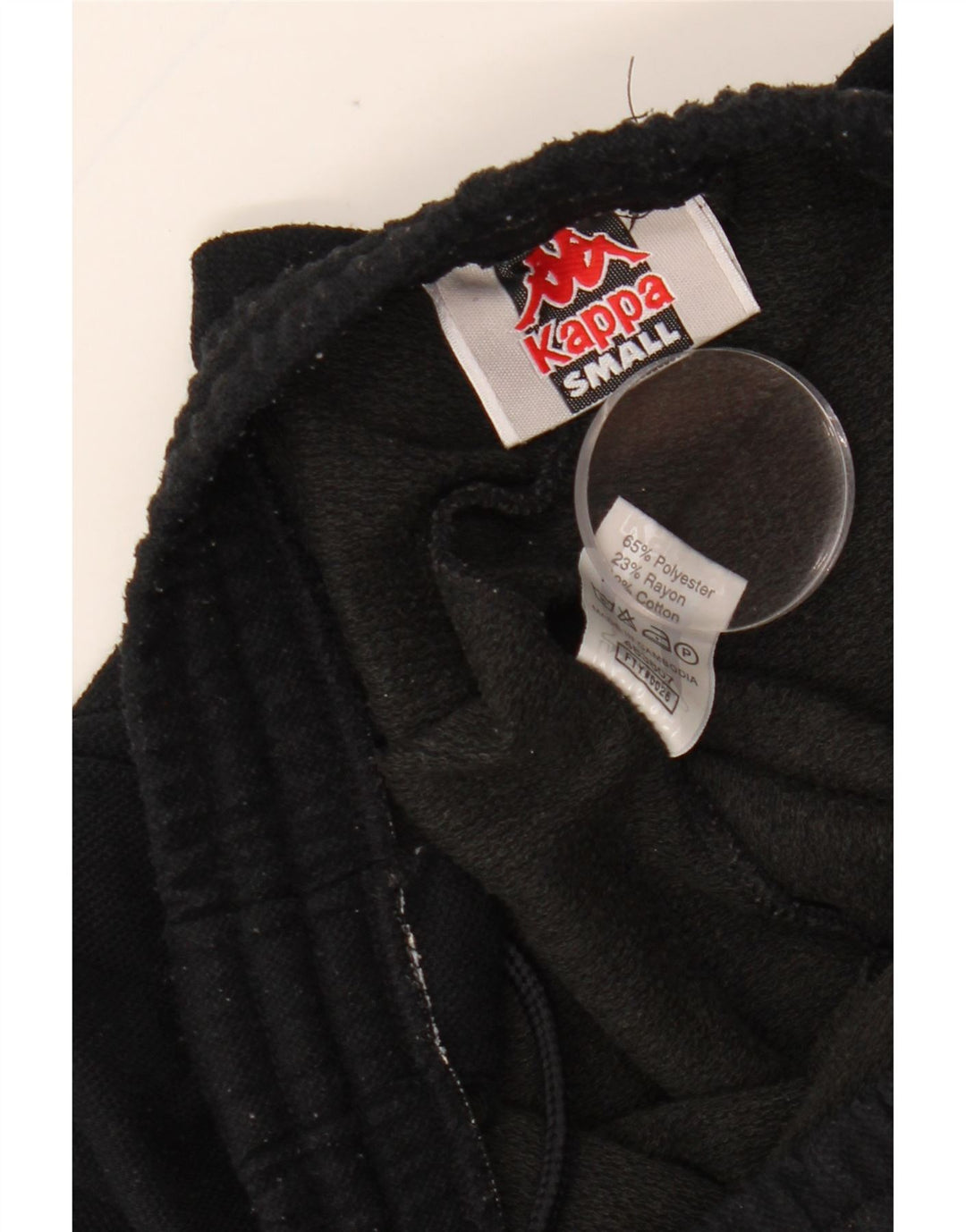 Męskie spodnie dresowe KAPPA, małe, granatowe, poliestrowe