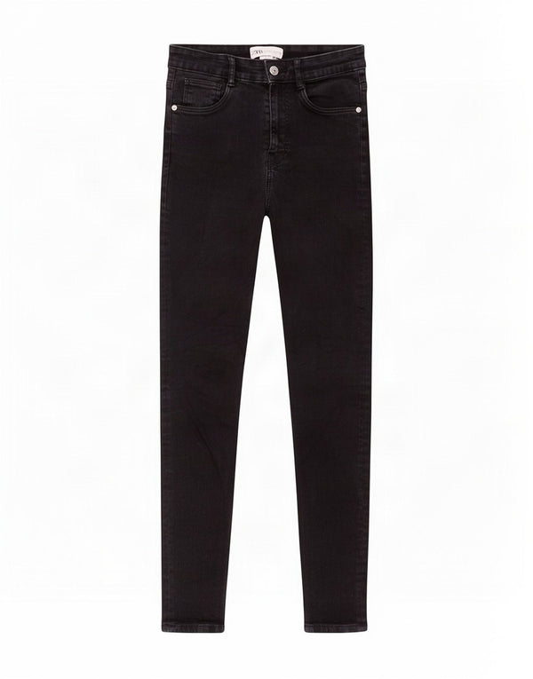 Damskie jeansy Skinny Zara EU 34 2XS W24 L28 Czarne