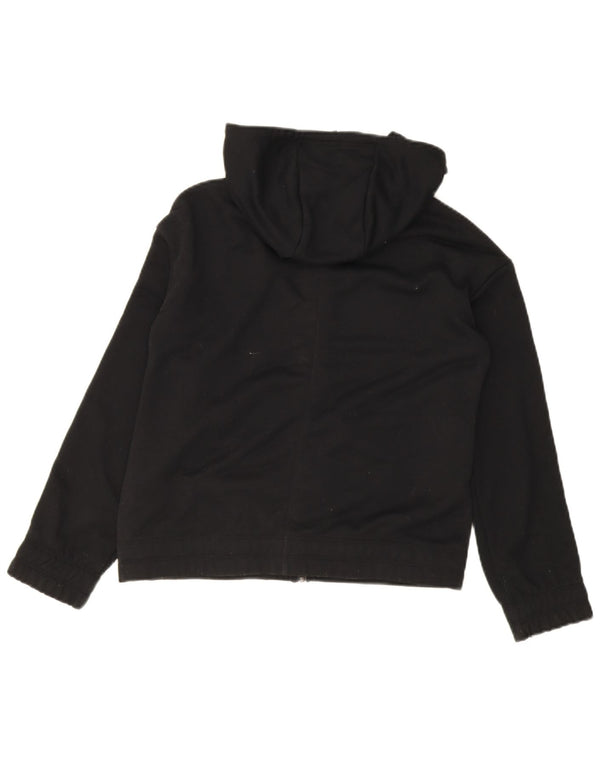 Dziewczęca bluza z kapturem i zamkiem Nike, 13-14 lat, XL, czarne paski, poliester, sport
