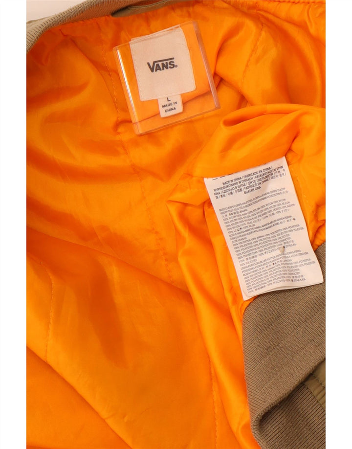 Kurtka bomberka chłopięca VANS na 12-13 lat, duża, nylonowa khaki