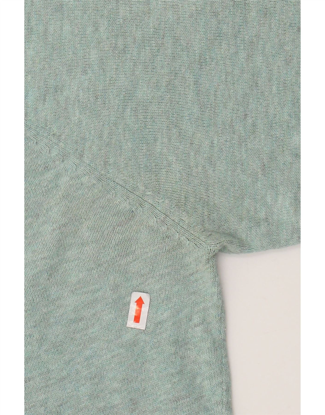 SUPERDRY Męski sweter z okrągłym dekoltem XL, zielony, nakrapiany