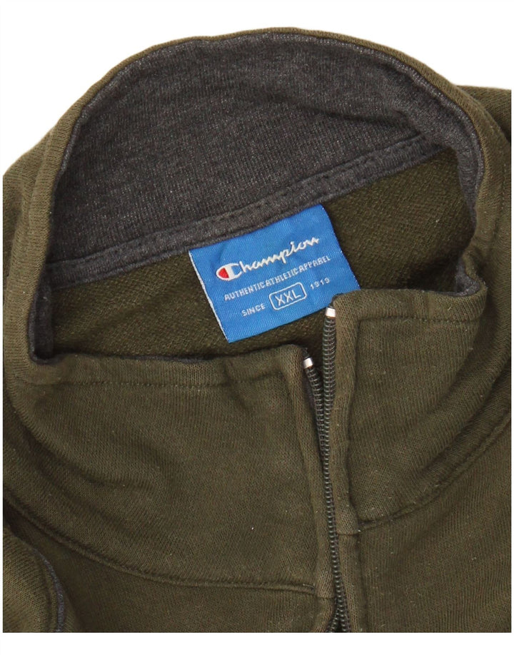 Męska kurtka dresowa Champion 2XL Khaki