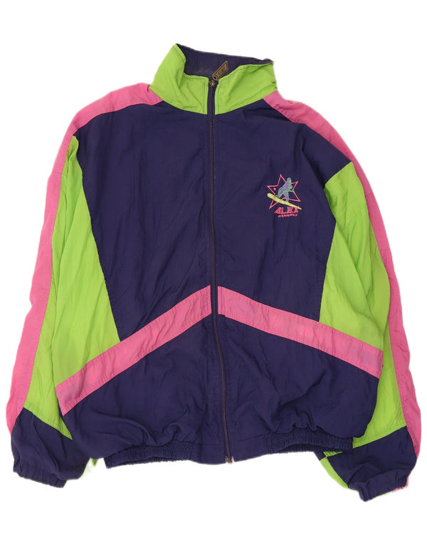 Męska kurtka dresowa ALEX ATHLETICS 2XL w kolorze granatowym