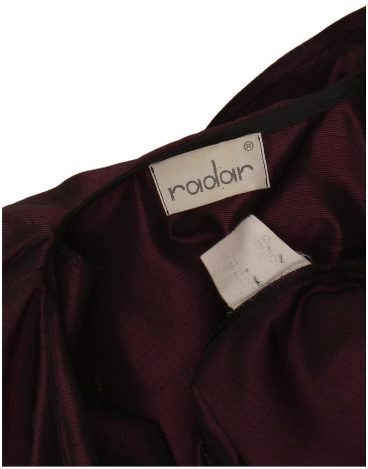 Damska marynarka VINTAGE zapinana na 1 guzik, UK 16, duża fioletowa