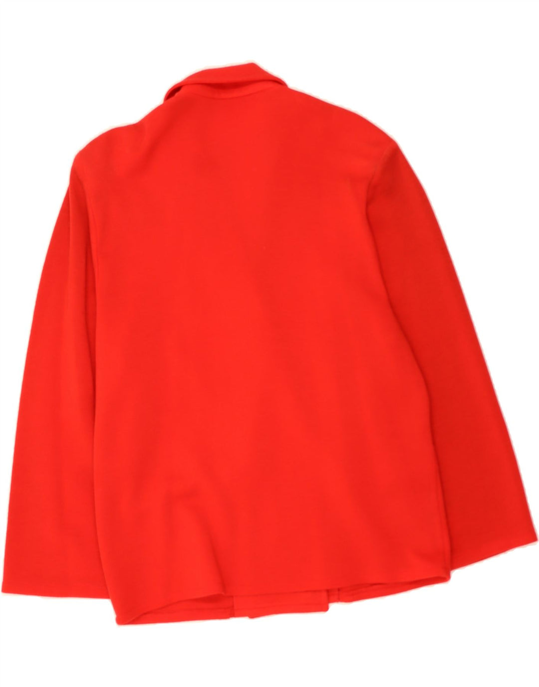 VINTAGE Womens Knit Double Breasted Blazer Jacket UK 12 Medium  Red Vintage Vintage and Second-Hand Vintage from Messina Hembry 