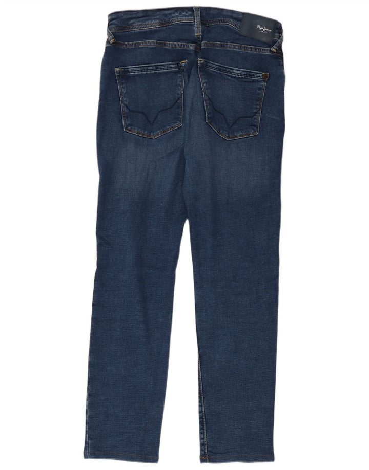 PEPE Jeansy Damskie Slim W28 L28 Niebieskie Bawełniane