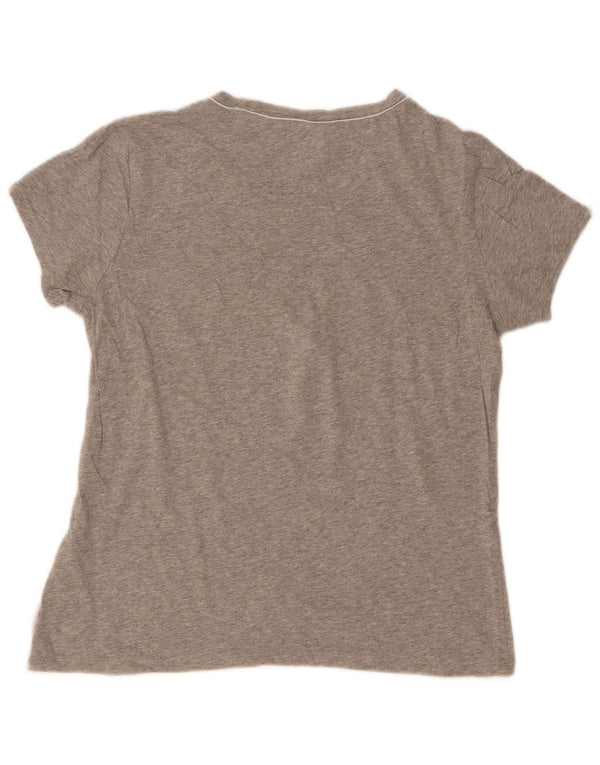 Damska koszulka Champion Easy Fit Graphic T-shirt Top UK 14, duża, szara, nakrapiana