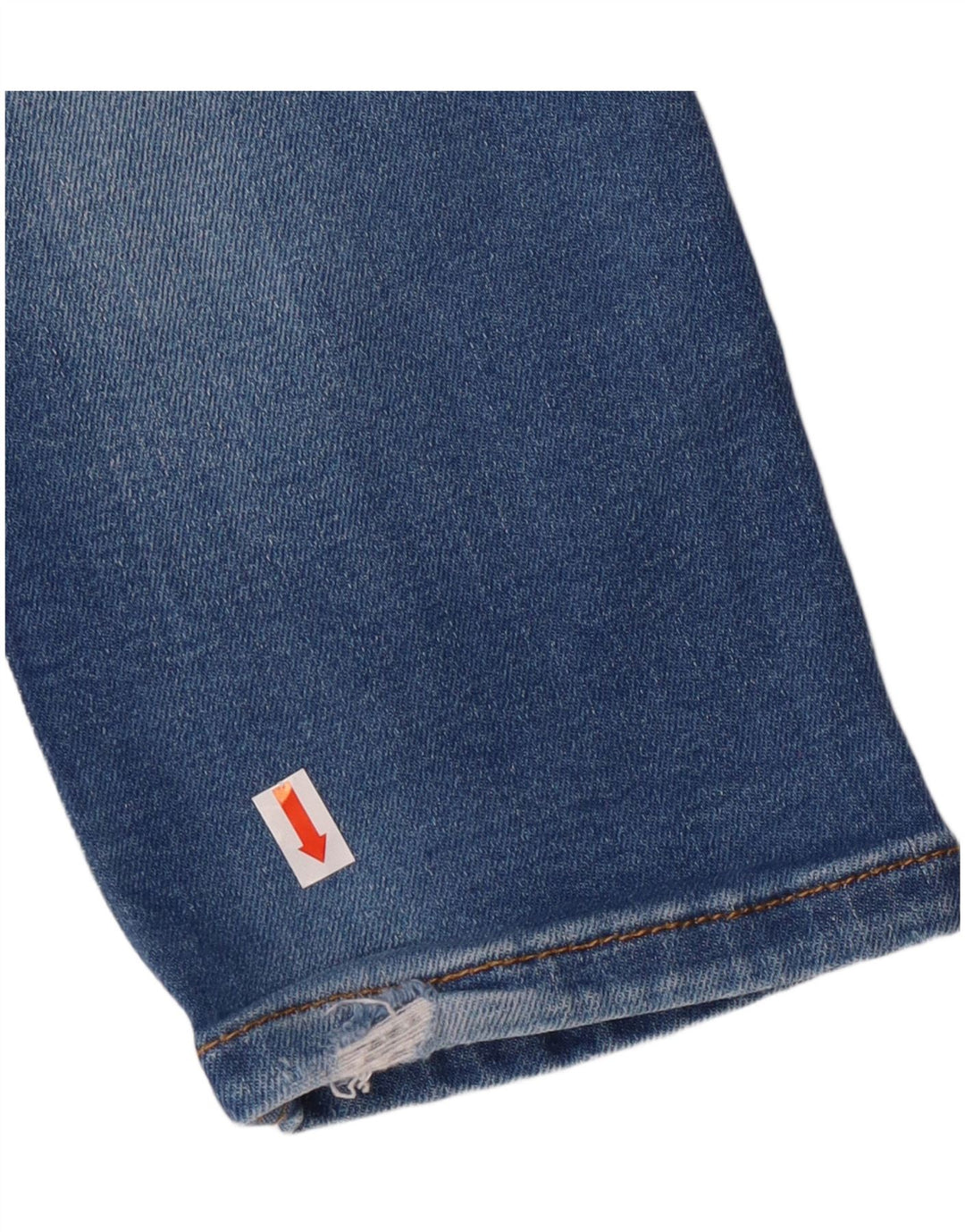 Tommy Hilfiger Chłopięce jeansy slim z przetarciami 11-12 lat W24 L26 Niebieskie bawełniane