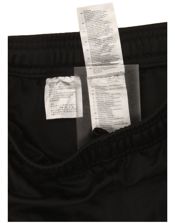 Męskie spodnie dresowe Adidas Aeroready, małe, czarne, z blokami kolorów, z poliestru