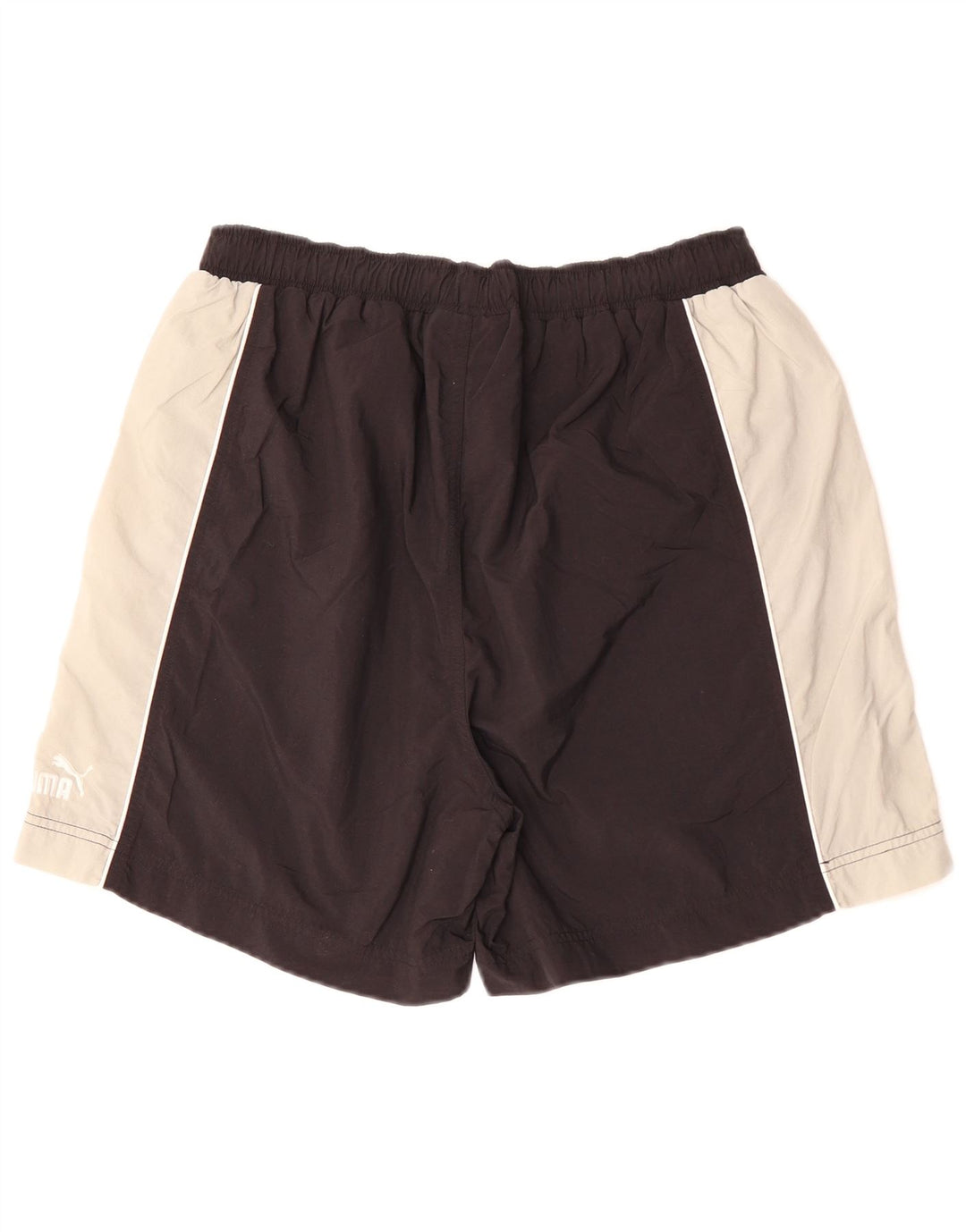 Męskie spodenki sportowe PUMA, duży, czarny poliester z blokami kolorów