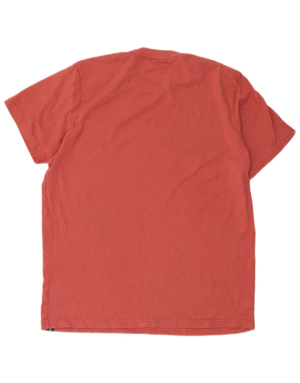 T-shirt męski Weird Fish, duży, różowy, bawełniany