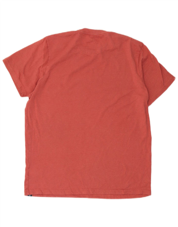 T-shirt męski Weird Fish, duży, różowy, bawełniany
