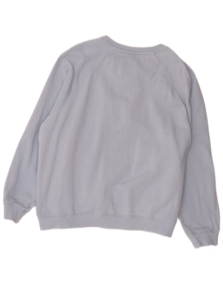 Crew Clothing Damski sweter oversize UK 16, duży niebieski