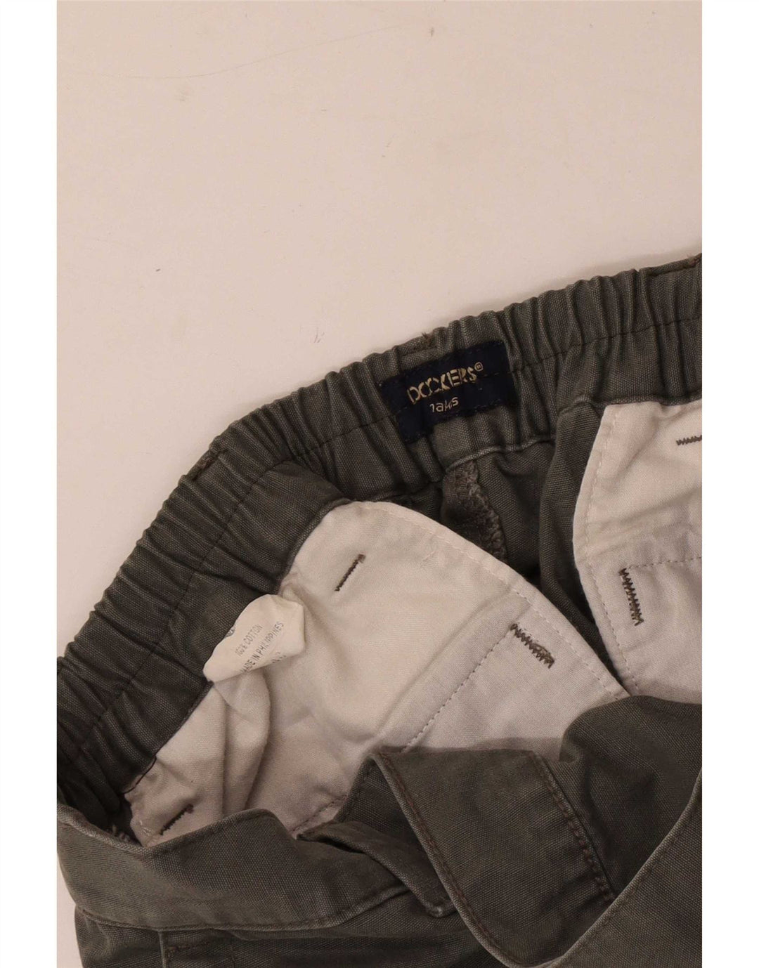 Męskie spodenki cargo Dockers khaki W40 XL bawełna khaki