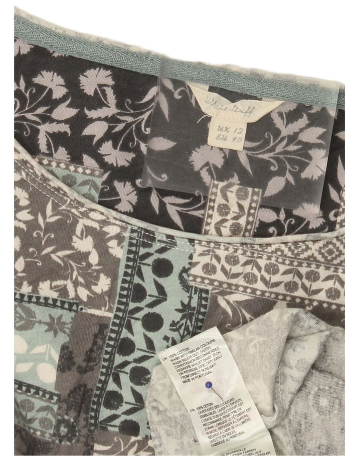 Bluzka damska WHITE STUFF UK 12 Średni wielobarwny patchwork