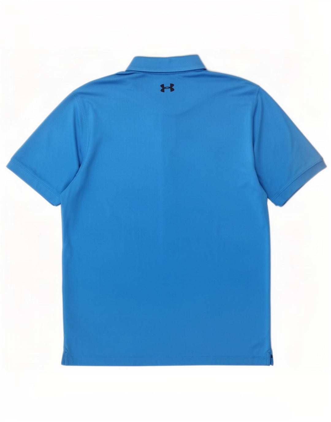 Męska koszulka polo Under Armour Heat Gear, duża, niebieska, poliestrowa w paski