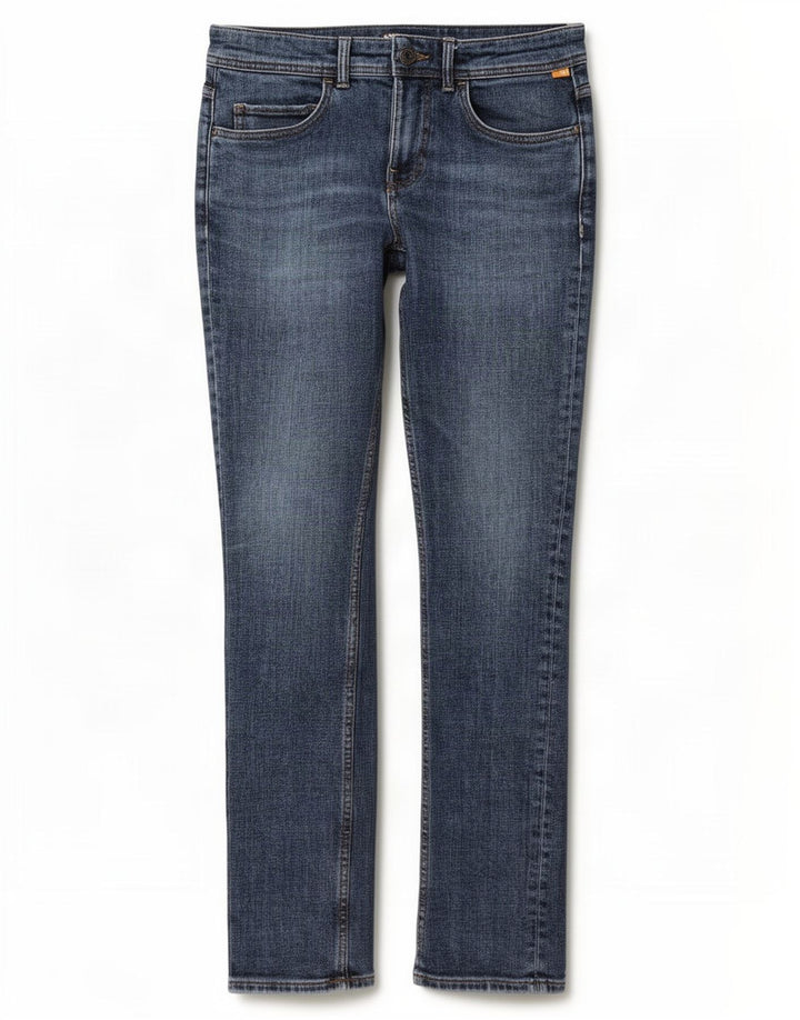 Damskie jeansy Timberland Slim W30 L32 Niebieskie bawełniane