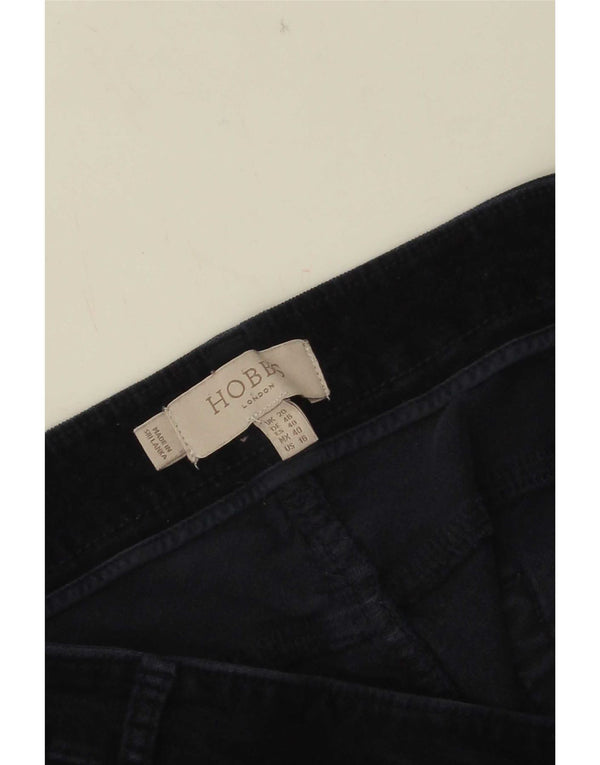 Spodnie damskie Hobbs Skinny Velvet Casual UK 20 2XL W38 L28 Granatowe