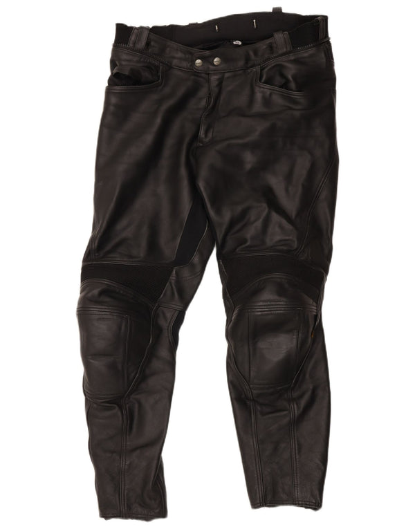 Męskie spodnie motocyklowe POLO Rozmiar 56 XL W36 L31 Czarne