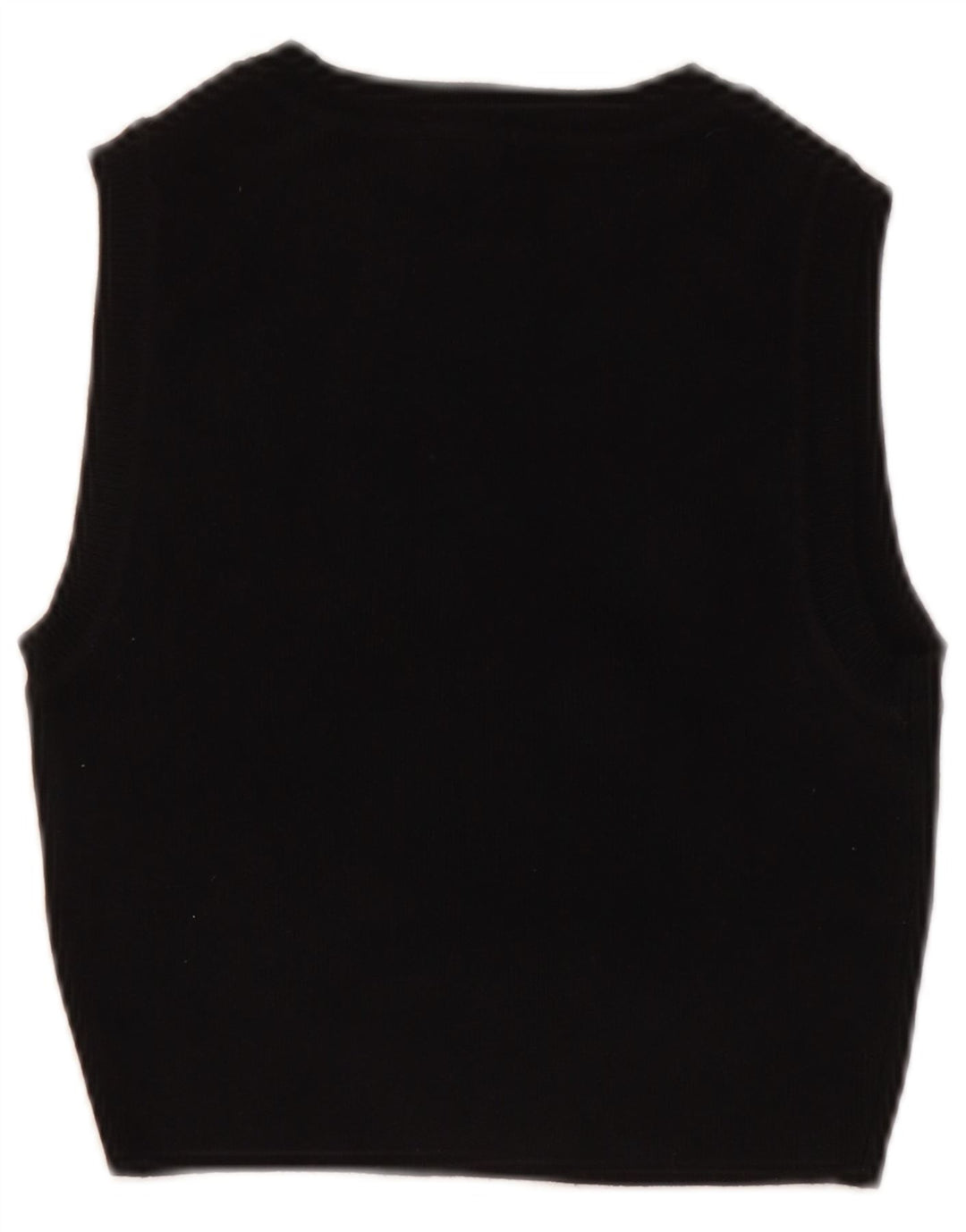 Damski podkoszulek ZARA Crop Vest UK 8 Small, czarna wiskoza