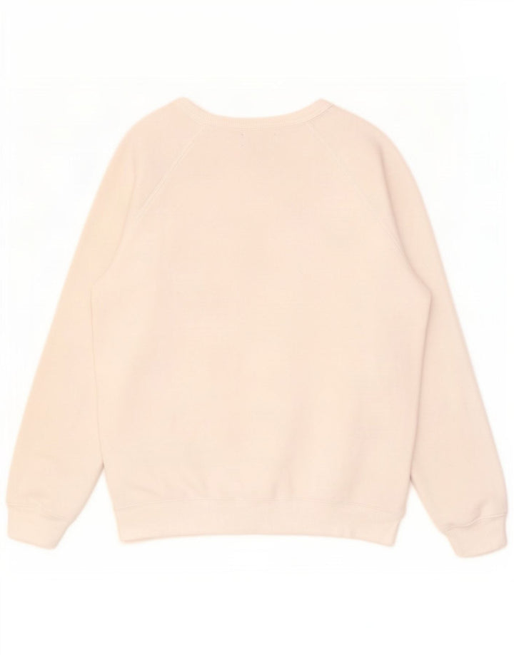Adidas Męska bluza z grafiką, mała, biała, bawełniana