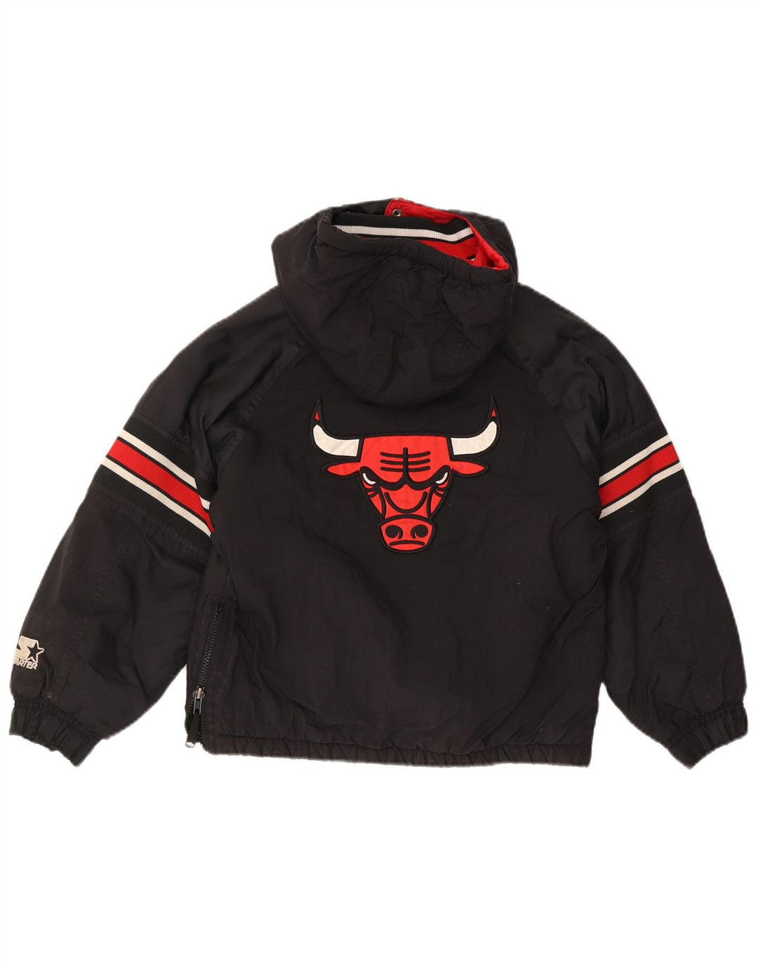 Chłopięca kurtka Anorak Red Bull Graphic 9-10 lat z czarnym blokiem kolorów
