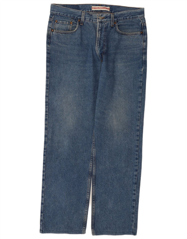 Męskie proste dżinsy Carrera IT 52 XL W36 L31 Niebieskie bawełniane
