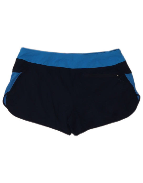 Damskie spodenki sportowe Patagonia UK 6 XS Granatowy poliester z blokami kolorów