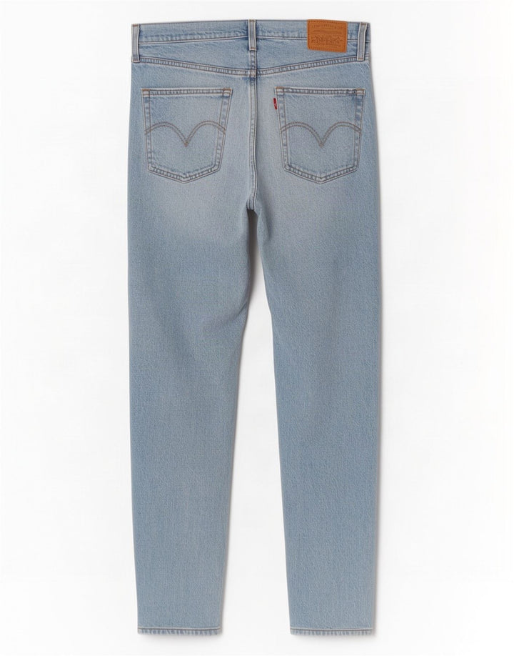 Damskie jeansy Levi's Wedgie Slim W29 L26 Niebieska bawełna