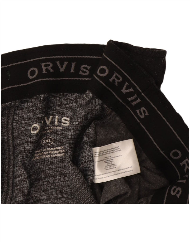 Męskie spodnie dresowe Orvis 2XL Szara wiskoza