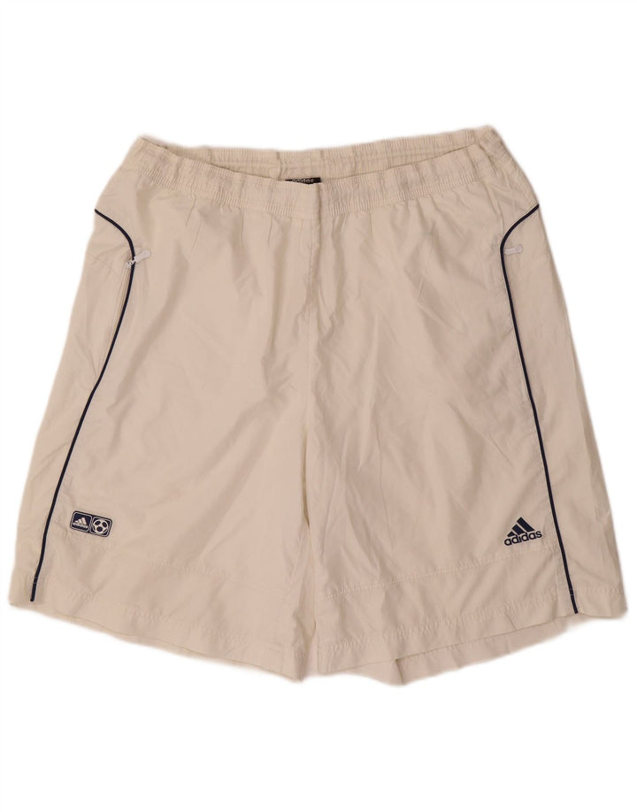 Męskie spodenki sportowe Adidas XL, biały poliester